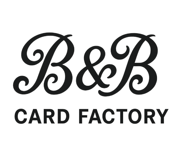 B&B Card Factory logo