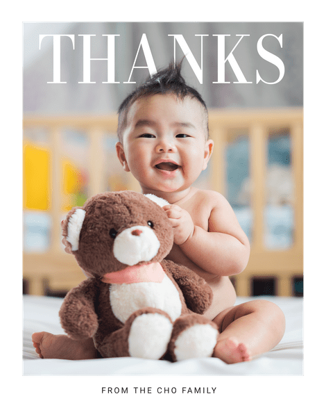 Baby Thank Yous